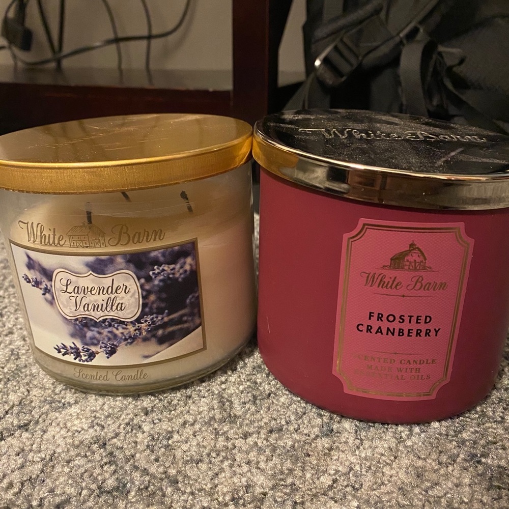 Bath and Body 3-wick candles